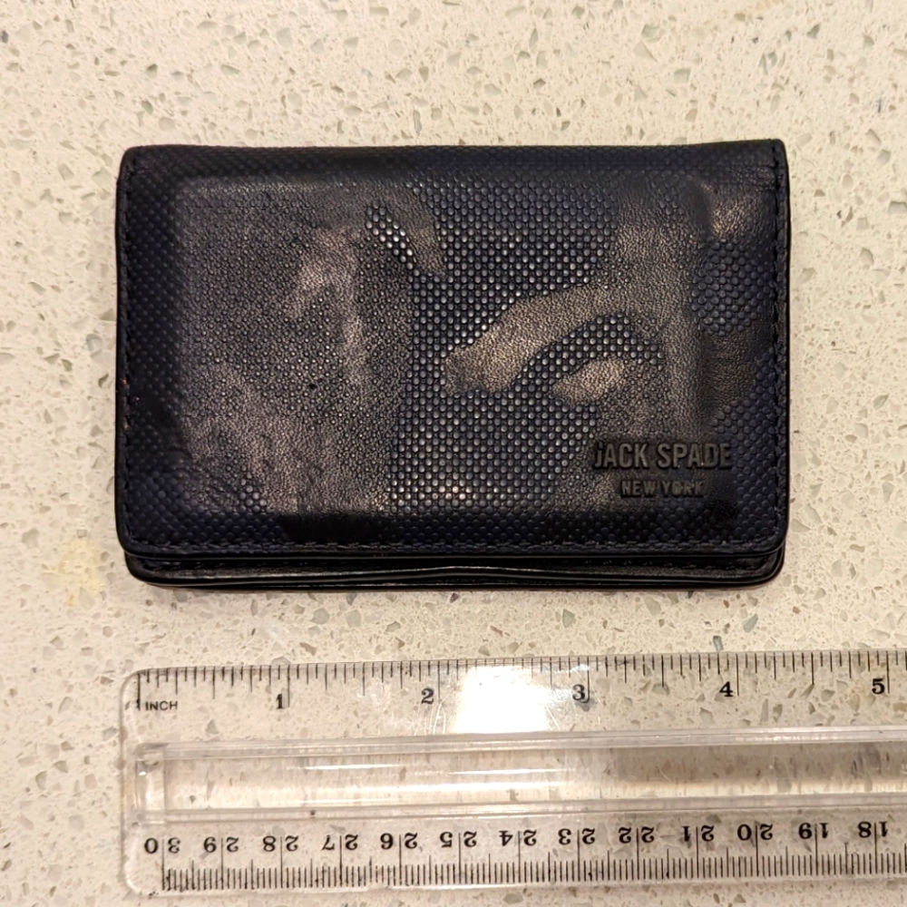 Jack Spade Gusset Card Wallet Modern Camo